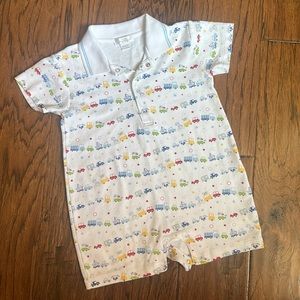 Kissy Kissy Vehicle Playsuit - size 18 to 24m!